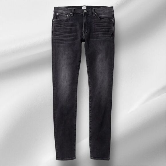 EDWIN Men’s LIAN Skinny Fit Jeans in the Size 31X32” in Coal Color - Picture 2 of 9